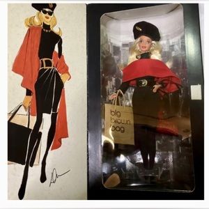 1995 Mattel 14545 Barbie × Donna Karan NY Bloomingdale's Limited Edition NEW